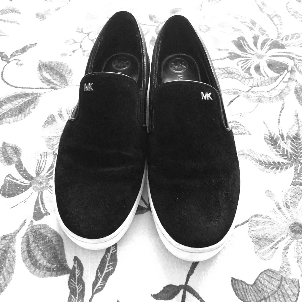 Michael Kors Keaton Suede Slip Ons